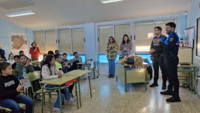 Policía Local da charla a Alumnos CEIP Los Salados