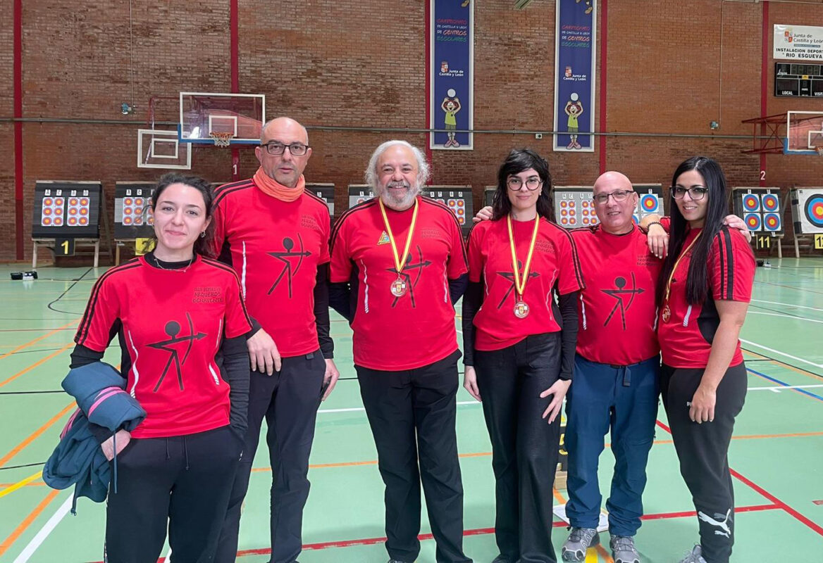 Equipo benaventano en el Campeonato de Castilla y León